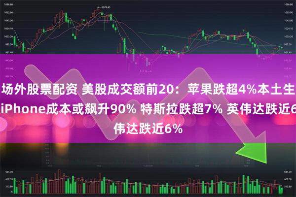 场外股票配资 美股成交额前20：苹果跌超4%本土生产iPhone成本或飙升90% 特斯拉跌超7% 英伟达跌近6%
